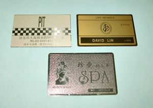 Brass  Card
