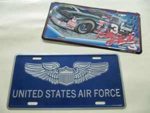 Aluminum Car decorations cards