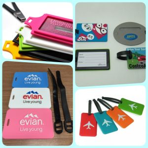 Soft  pvc  baggage tag