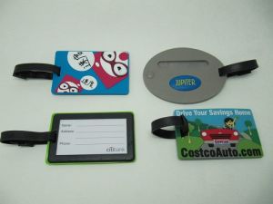 Soft  PVC  Luggage  hang   tag